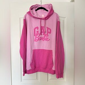 GAP X BARBIE HOODIE NWT SZ L